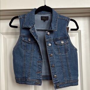 Blue Denim Vest